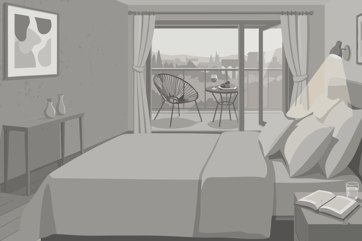 Comfort Vierbettzimmer – haustierfreundlich